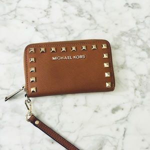Michael Kors studded wallet